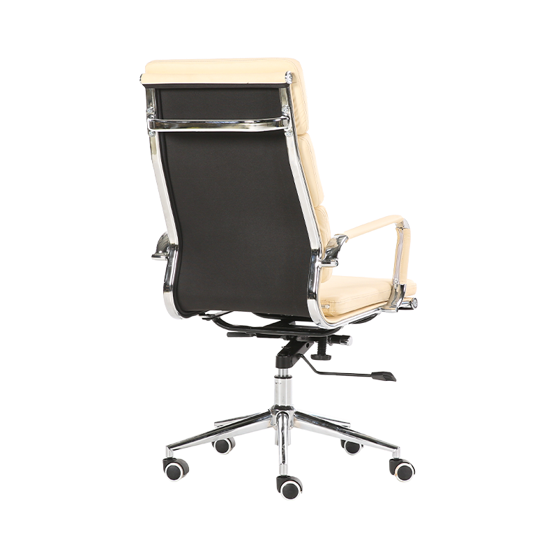 Y-5729D-H panel retro officii sellam cum horizontali sutura lucis beige, pulchritudinis et consolationis ad suum optimum